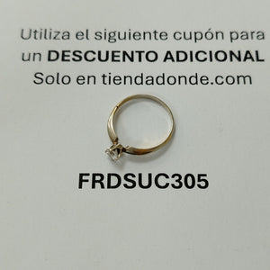 ANILLITO ORO 10 K 1.7 GRMS (SEMINUEVO)