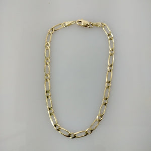 PULSERAS 1X1 ORO 14K 18 CM 2.7 GR (NUEVO)