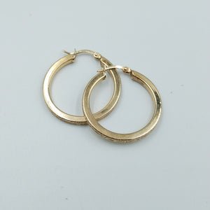 ARRACADAS PAR ORO 14 K 3.9 GRMS (SEMINUEVO)