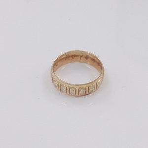 ARGOLLA ORO COMBINADO 14 K 1.5 GRMS (SEMINUEVO)