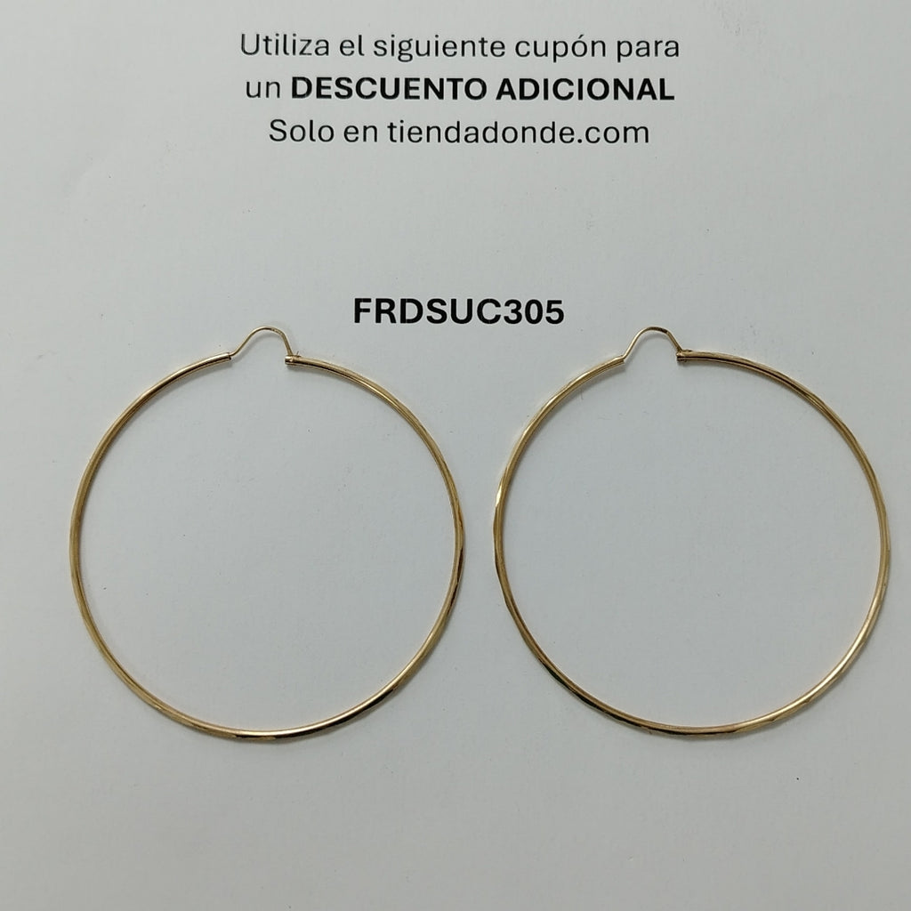 ARRACADAS PAR ORO 10 K 5,90 GRMS (SEMINUEVO)