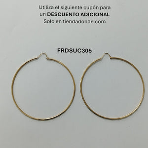 ARRACADAS PAR ORO 10 K 5,90 GRMS (SEMINUEVO)