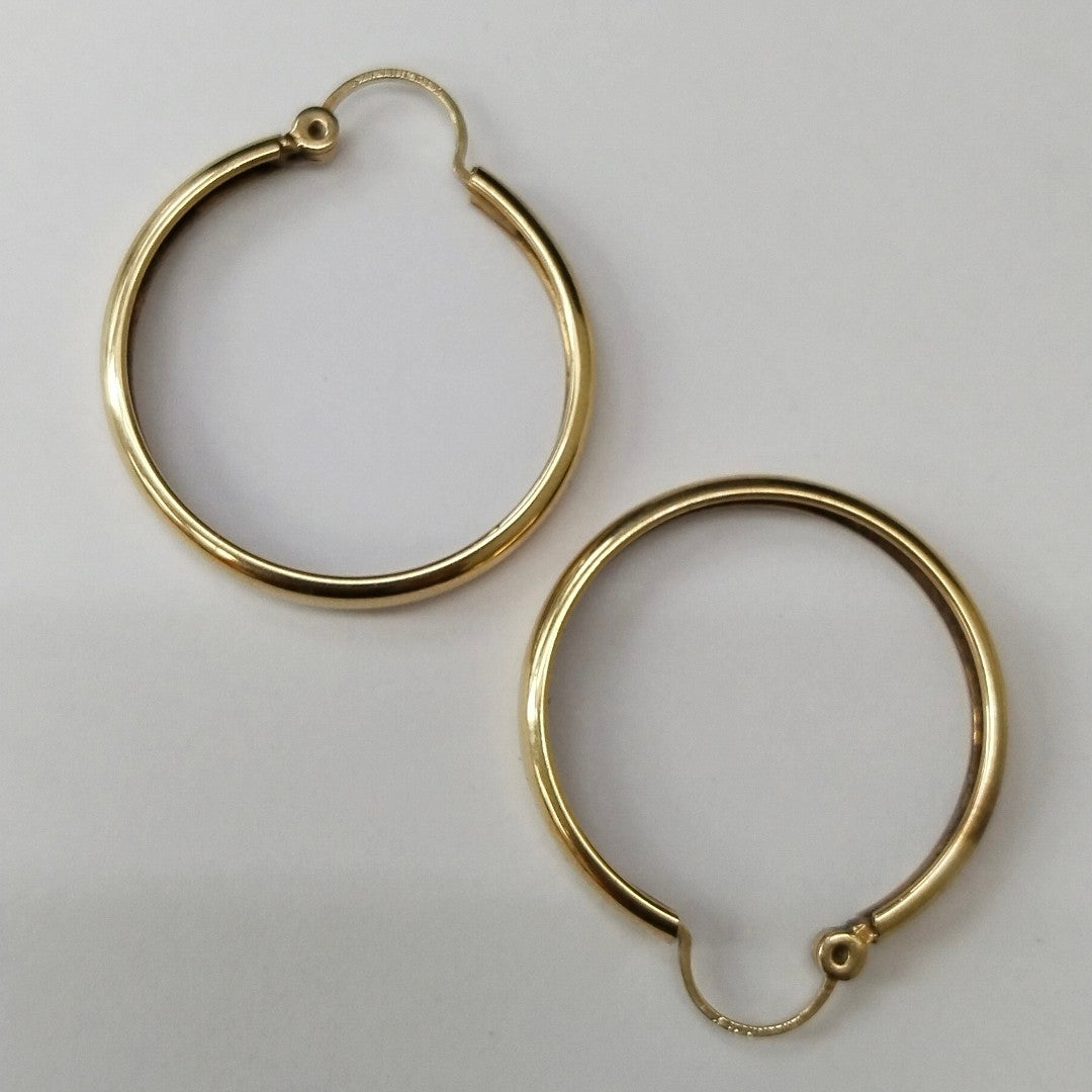ARRACADAS PAR ORO 10 K 2.7 GRMS (SEMINUEVO)