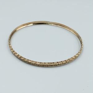 PULSERA RIGIDA ORO 10 K 4,00 GRMS (SEMINUEVO)