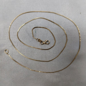 CADENA ORO 14 K 1.9 GRMS (SEMINUEVO)