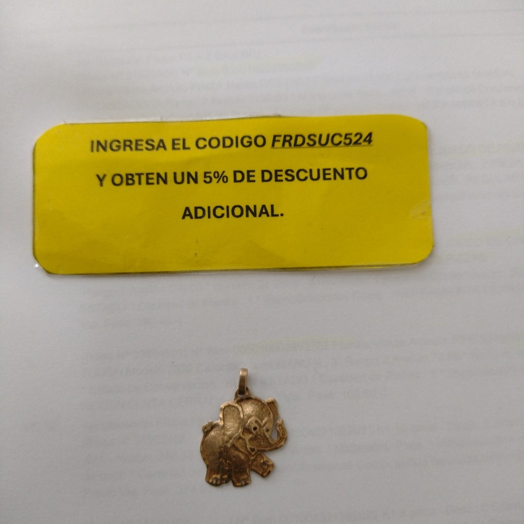 DIJE ORO 10 K 1.2 GRMS (SEMINUEVO)