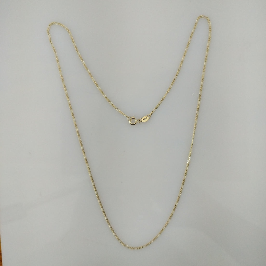CADENAS TEJIDO 3X1 ORO 14K 55 CM 2.7 GR (NUEVO)
