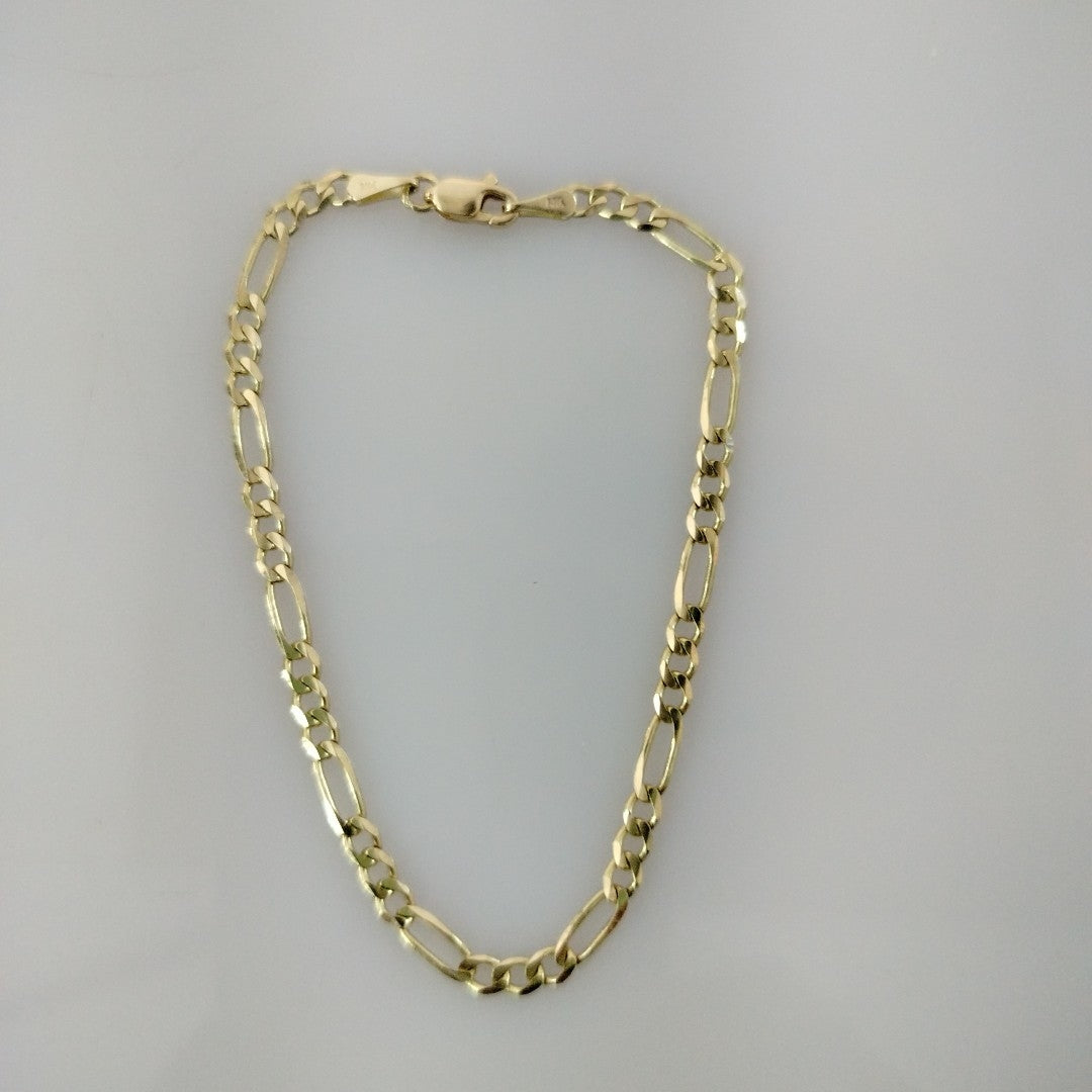 PULSERAS 3X1 ORO 14K 18 CM 2.9 GR (NUEVO)