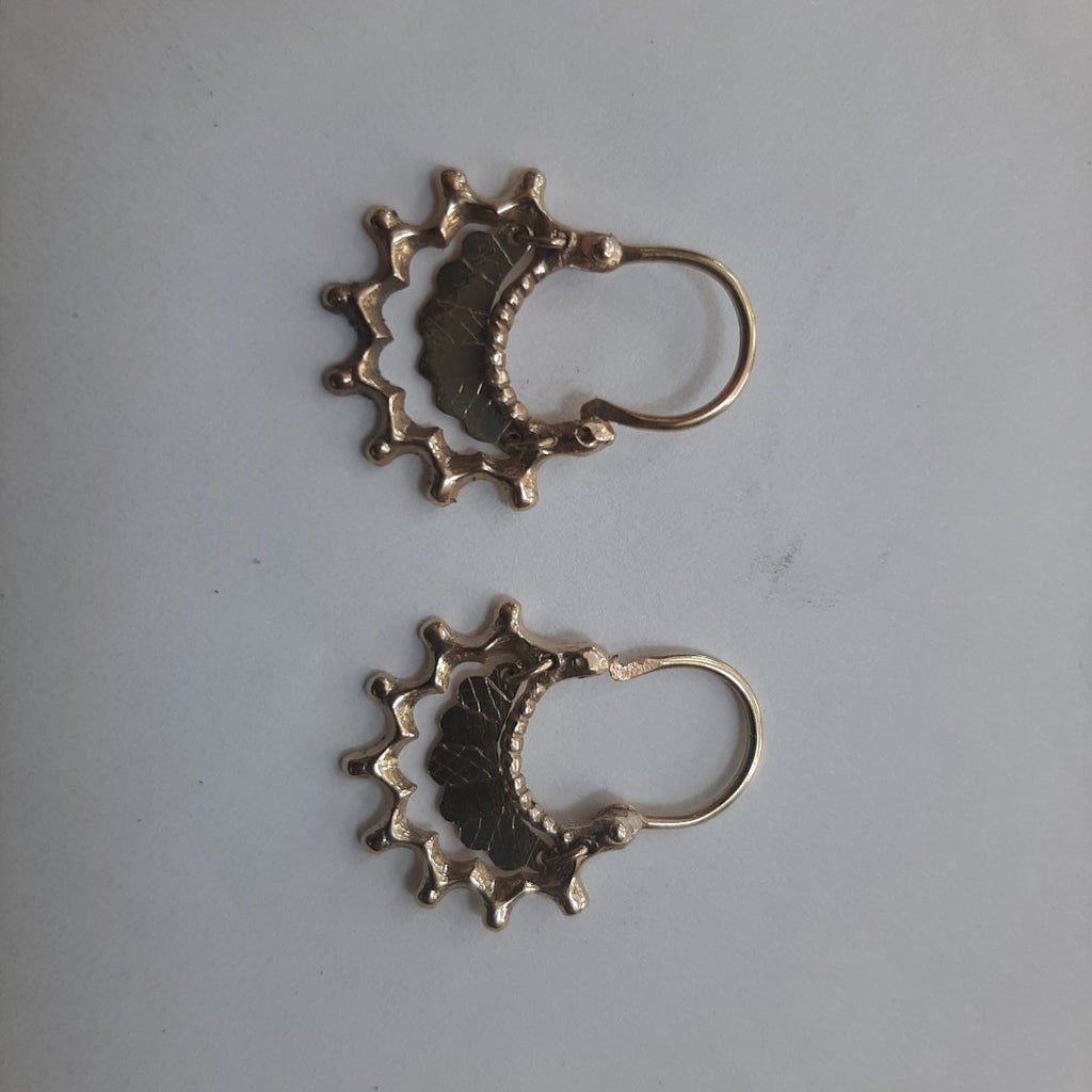 ARRACADAS PAR ORO 10 K 2,40 GRMS (SEMINUEVO)