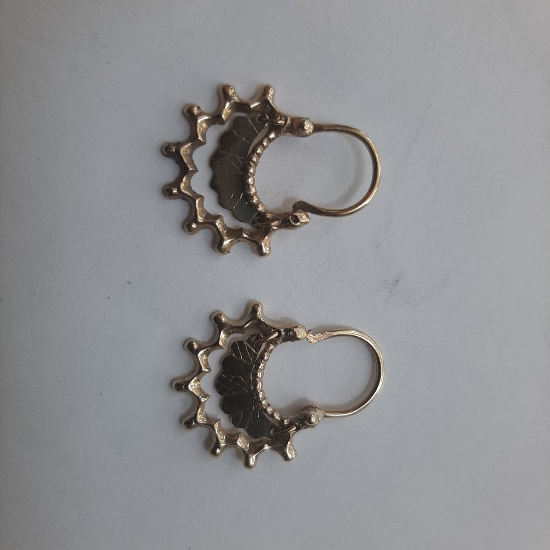 ARRACADAS PAR ORO 10 K 2,40 GRMS (SEMINUEVO)
