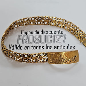 ESCLAVA ORO 10 K 14.6 GRMS (SEMINUEVO)