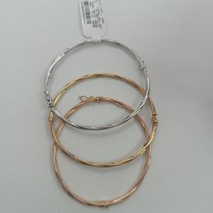 PULSERA RIGIDA ORO 14 K 9.7 GRMS (SEMINUEVO)