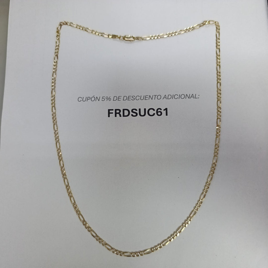 CADENA ORO 14 K 7.5 GRMS (SEMINUEVO)