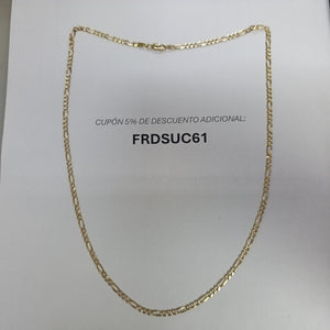 CADENA ORO 14 K 7.5 GRMS (SEMINUEVO)