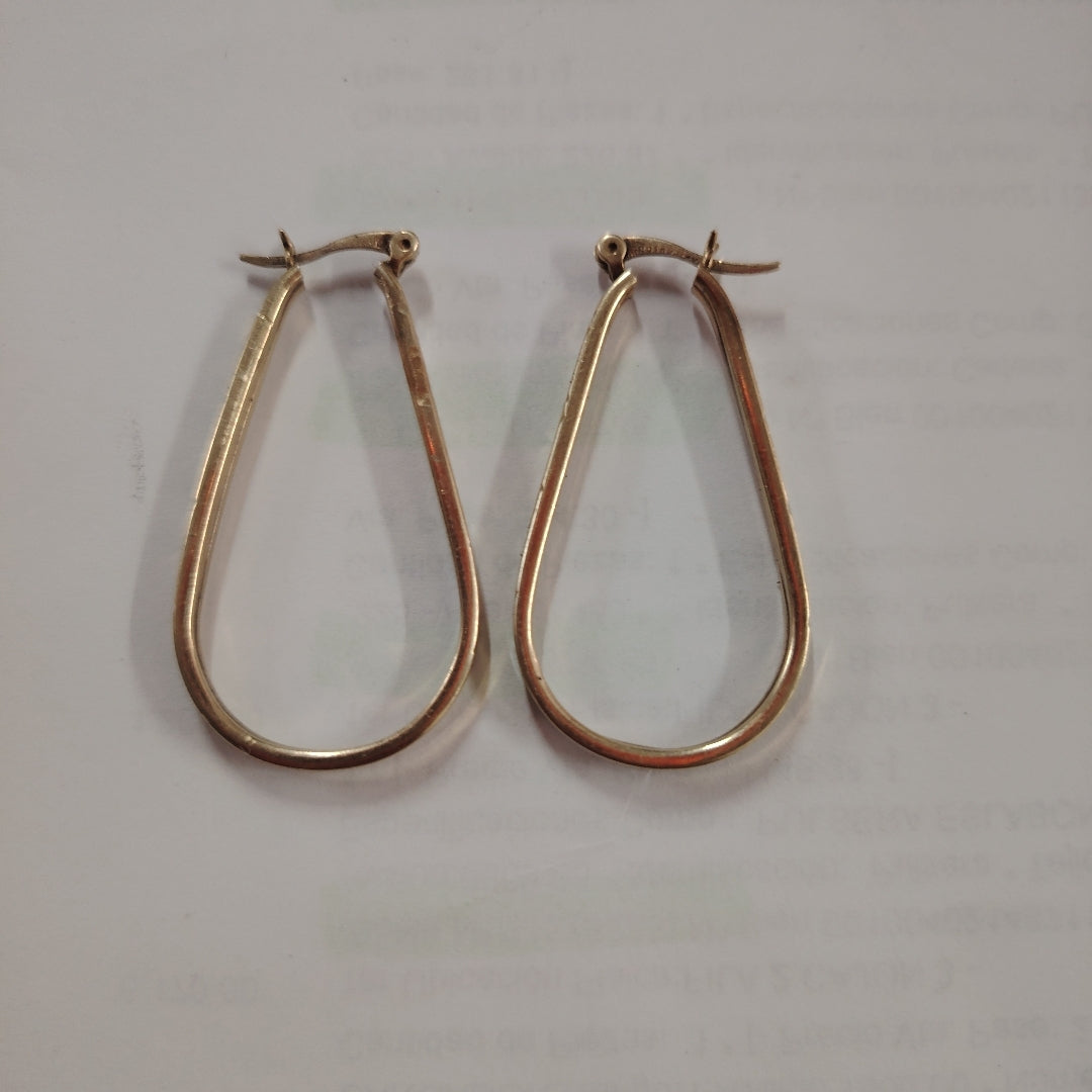 ARRACADAS PAR ORO 10 K 4.2 GRMS (SEMINUEVO)