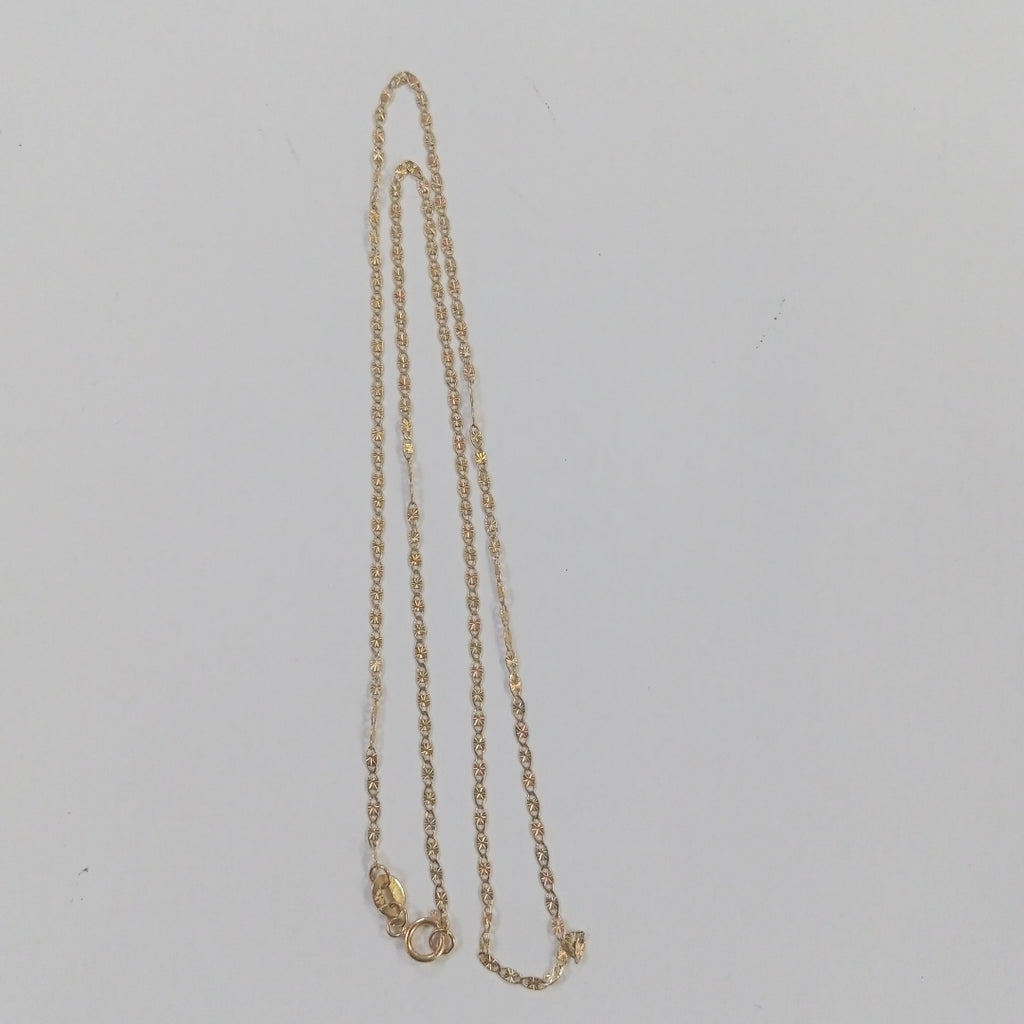 CADENA TEJIDO MARINERO 1.91GR 50 CM (NUEVO)