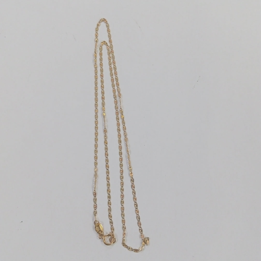 CADENA TEJIDO MARINERO 1.91GR 50 CM (NUEVO)