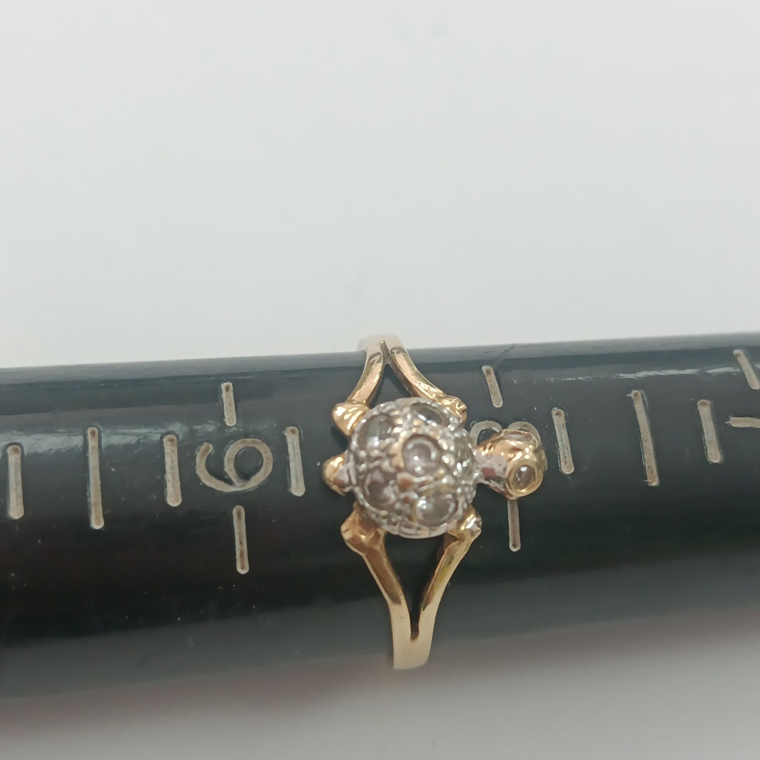 ANILLO ORO 14 K 2 GRMS (SEMINUEVO)