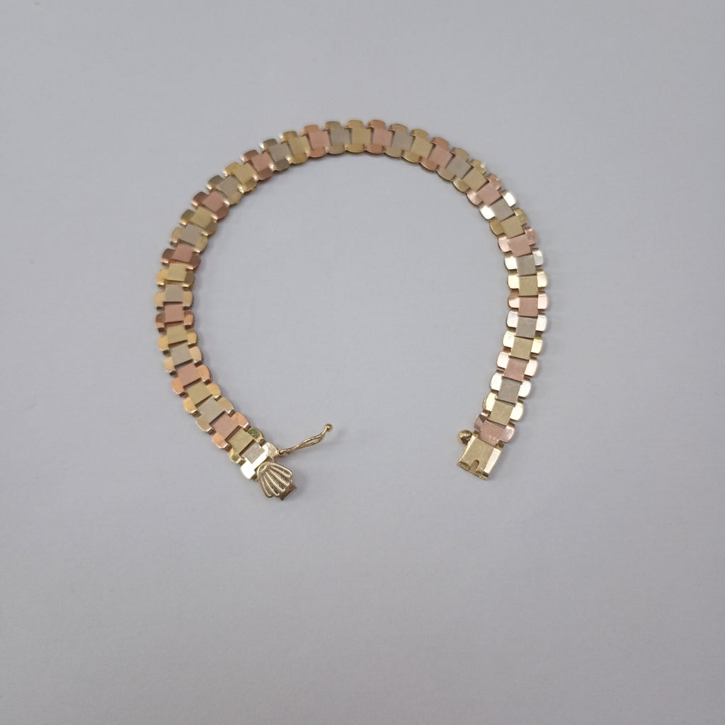 PULSERA ORO 14 K 5.7 GRMS (SEMINUEVO)