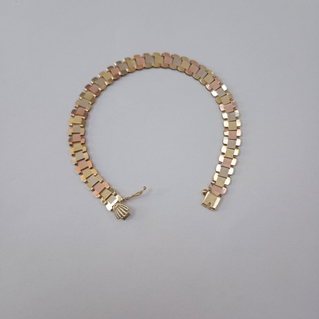 PULSERA ORO 14 K 5.7 GRMS (SEMINUEVO)