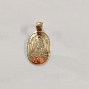 MEDALLA RELIGIOSA ORO 14 K 1.3 GRMS (SEMINUEVO)