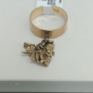 ARGOLLA DE LA SUERTE ORO 14 K 5,10 GRMS (SEMINUEVO)