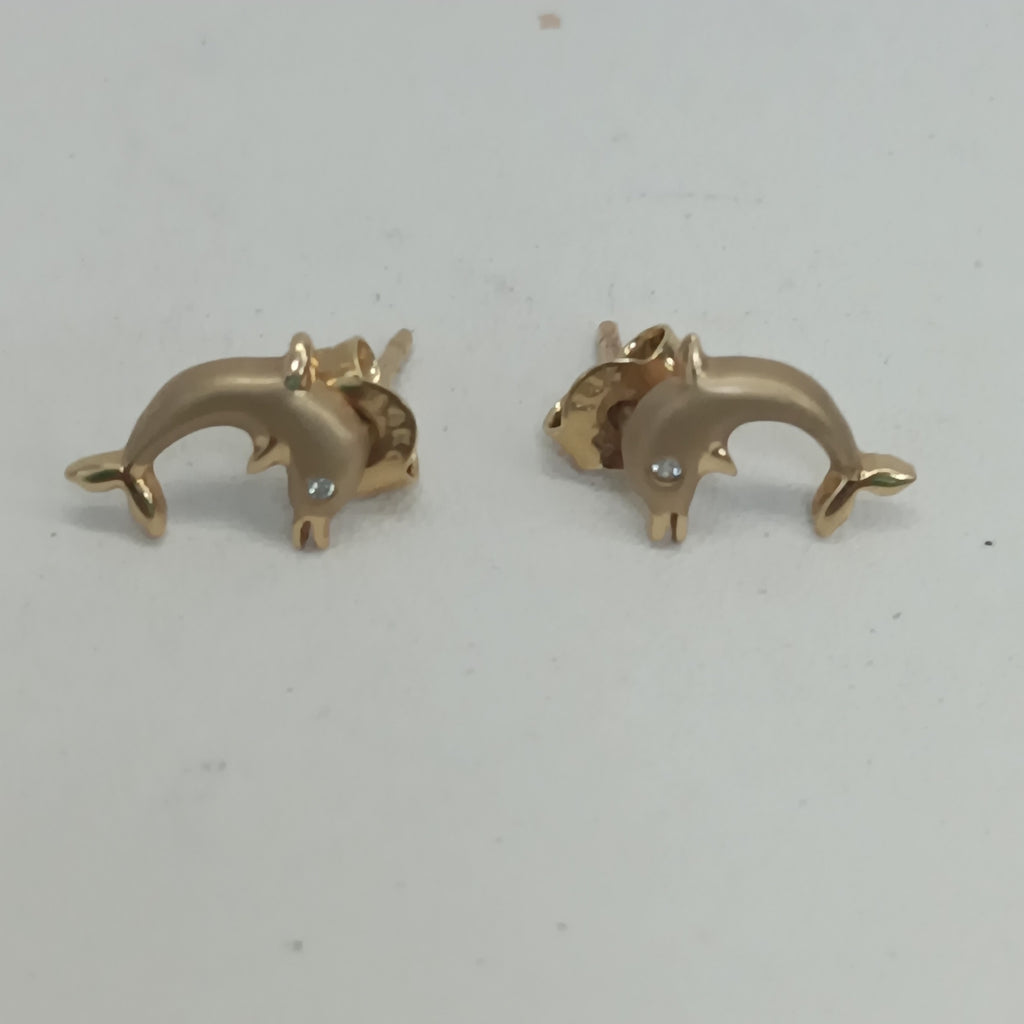 BROQUELES PAR ORO 14 K 1,40 GRMS (SEMINUEVO)