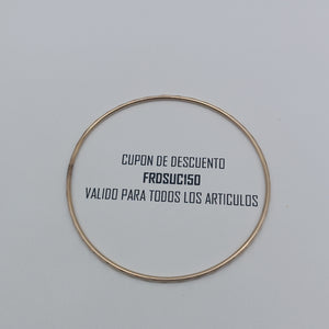 PULSERA RIGIDA ORO 10 K 2.8 GRMS (SEMINUEVO)
