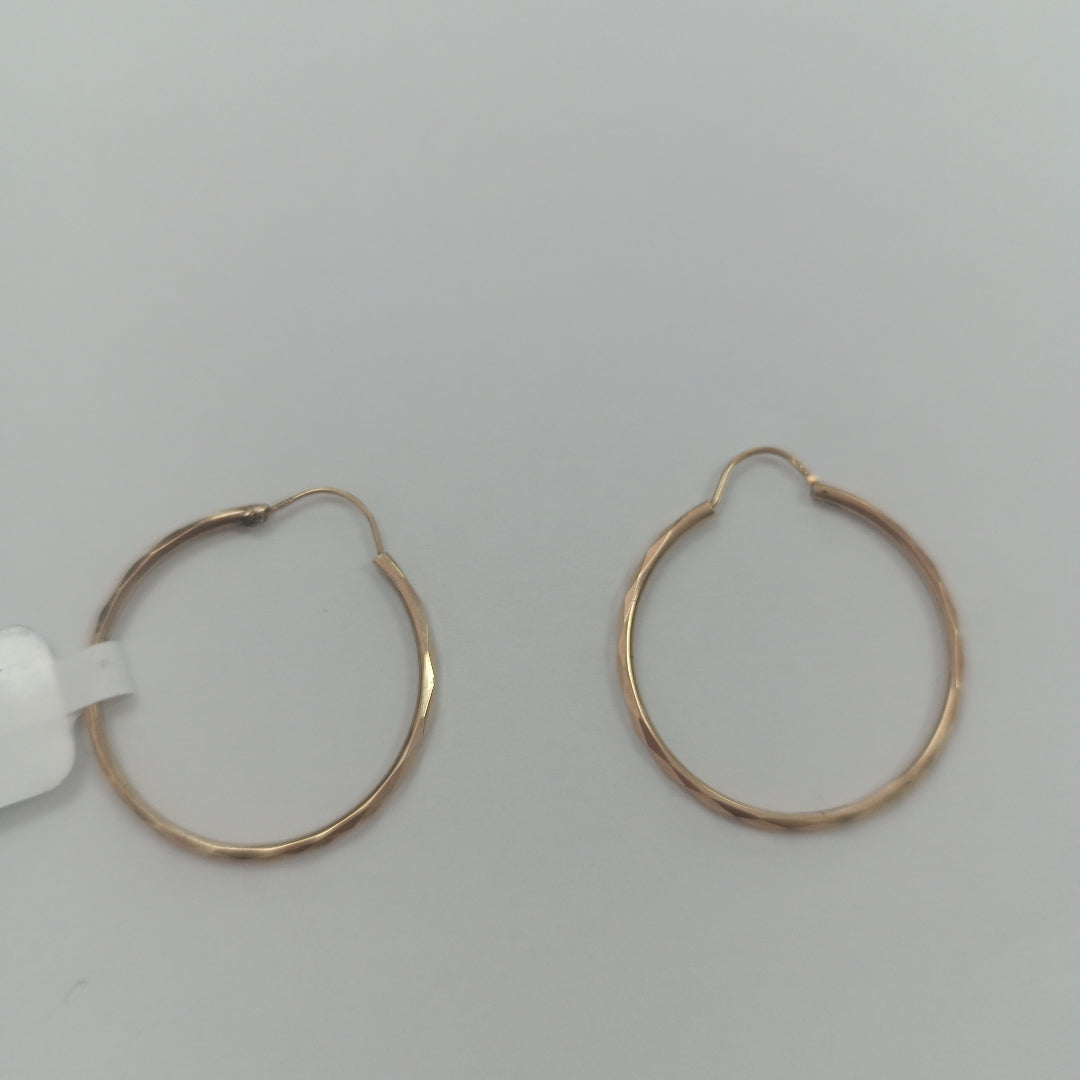 ARRACADAS PAR ORO 14 K 2.8 GRMS (SEMINUEVO)