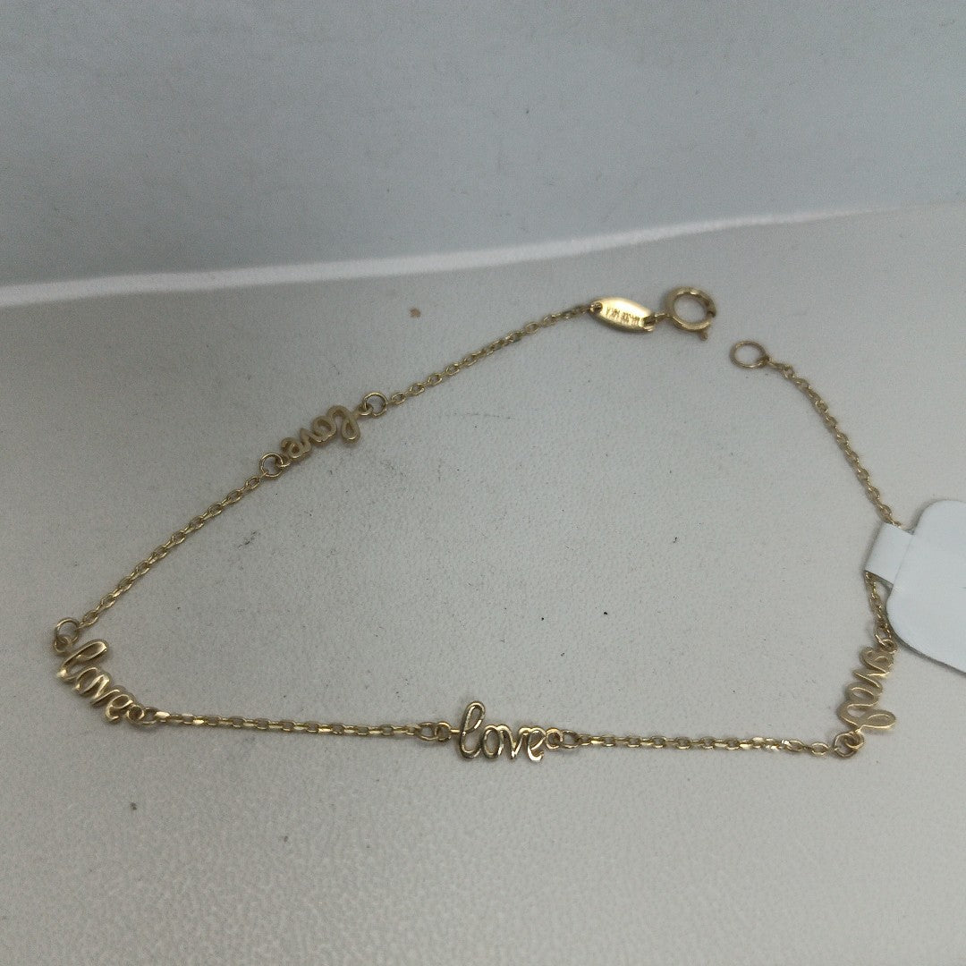 PULSERAS DAMA ORO 14K 1.1 (NUEVO)