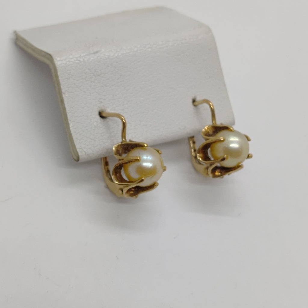ARETES PAR ORO 14 K 2,40 GRMS (SEMINUEVO)
