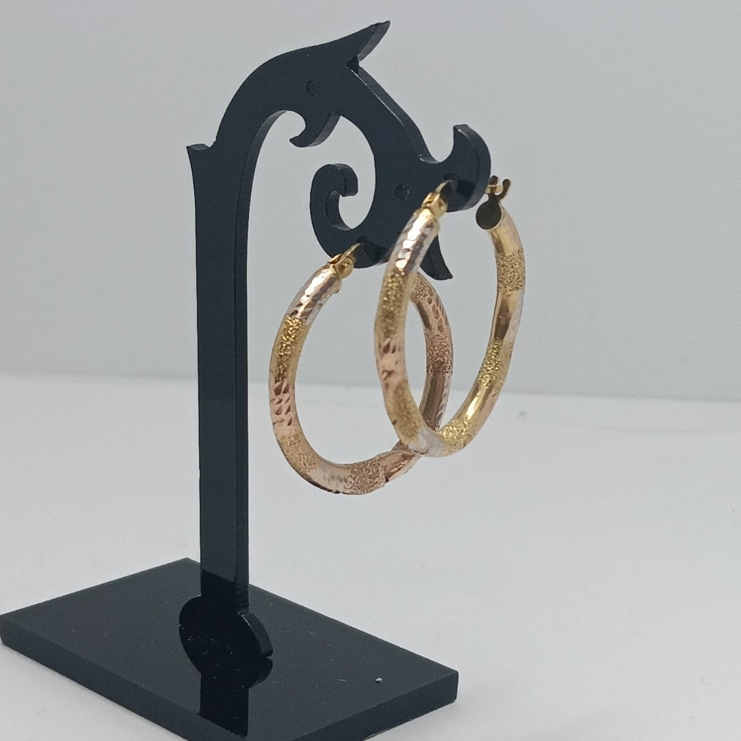 ARRACADAS PAR ORO 10 K 1,70 GRMS (SEMINUEVO)