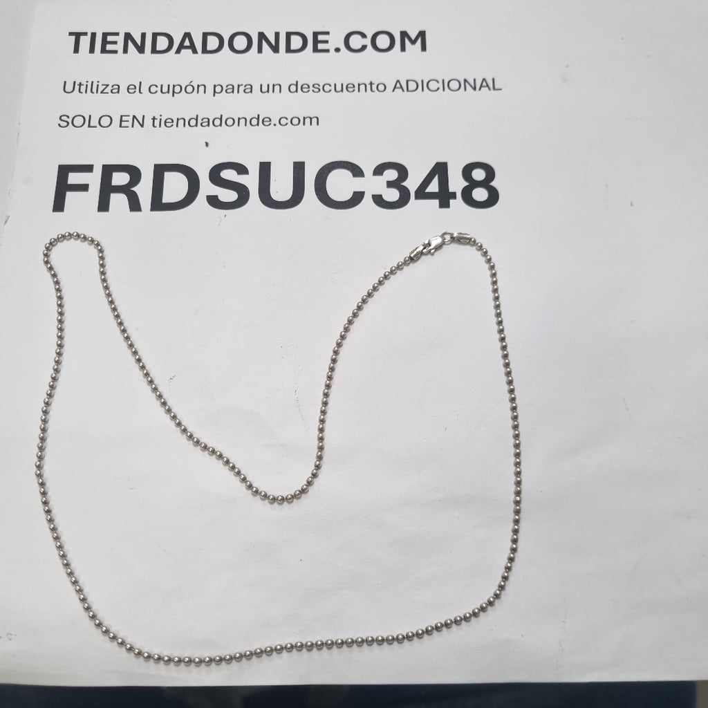 CADENA PLATA 6.7 GRMS (SEMINUEVO)