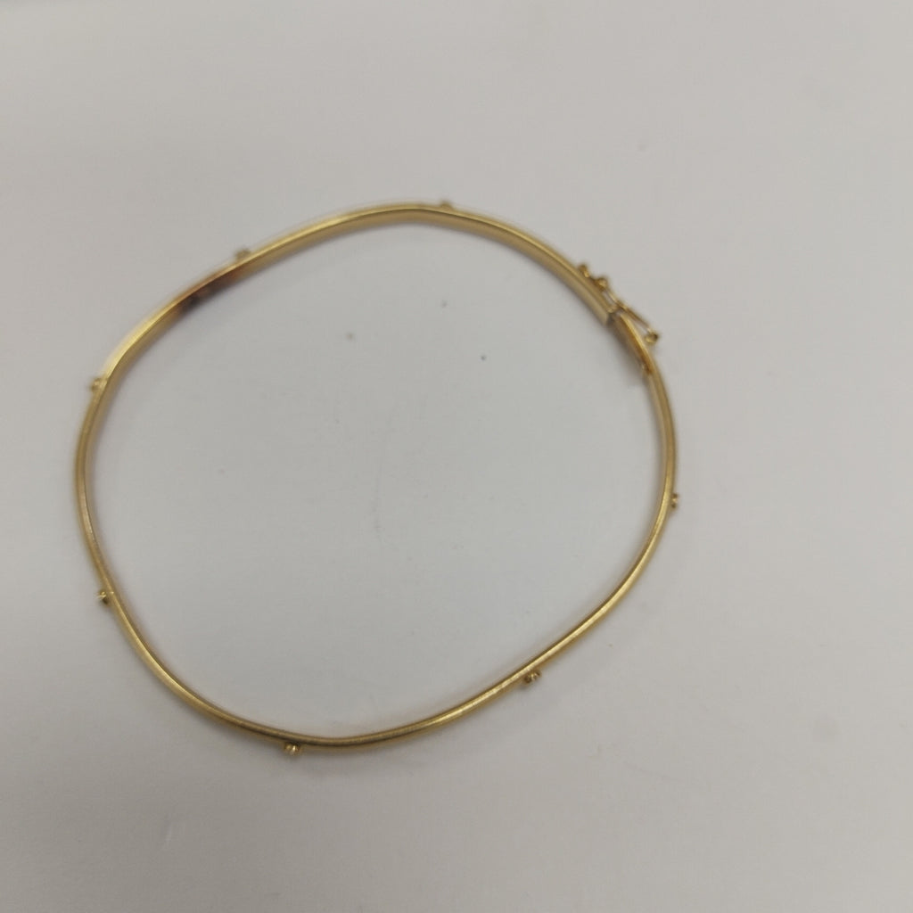 PULSERA RIGIDA ORO 14 K 4,50 GRMS (SEMINUEVO)