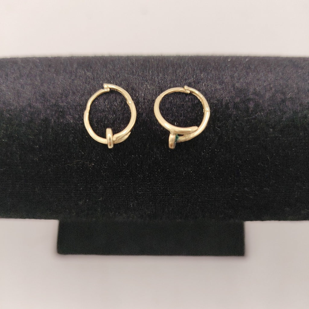 ARETES PAR ORO 10 K 1.7 GRMS (SEMINUEVO)
