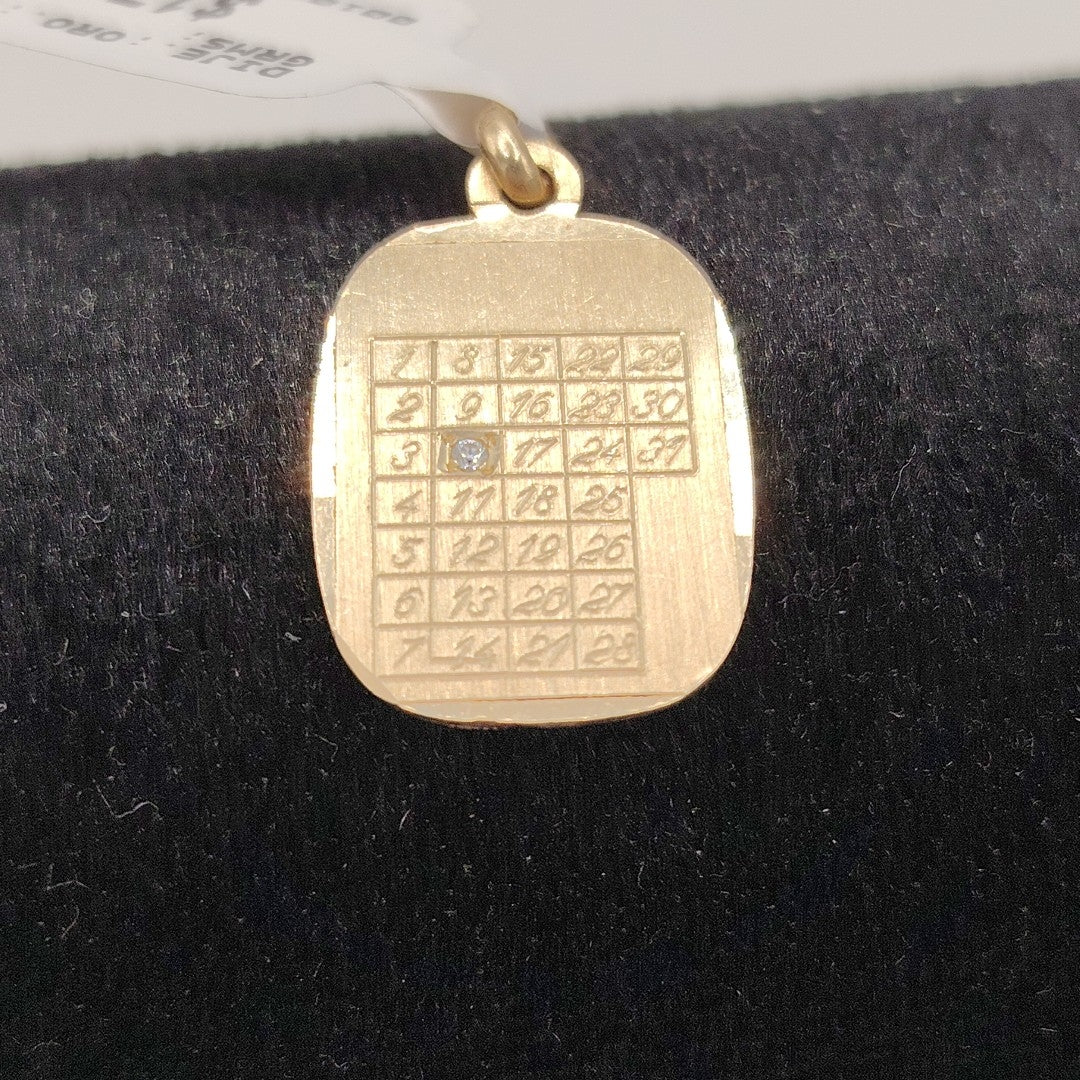DIJE ORO 14 K 2.5 GRMS (SEMINUEVO)