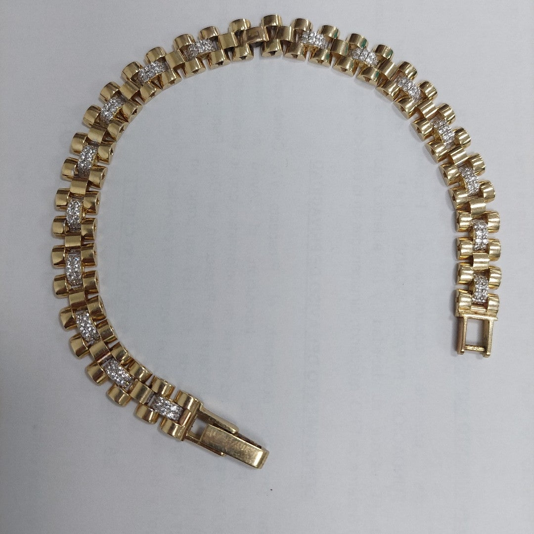 PULSERA ORO 10 K 17.8 GRMS (SEMINUEVO)
