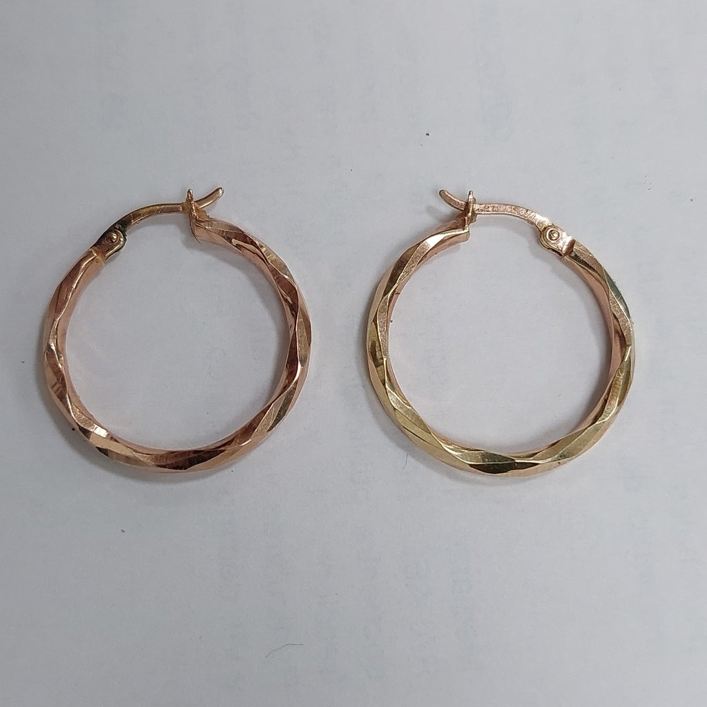 ARRACADAS PAR ORO 14 K 2.2 GRMS (SEMINUEVO)
