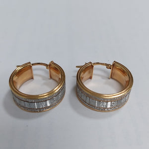 ARRACADAS PAR ORO 10 K 3.1 GRMS (SEMINUEVO)