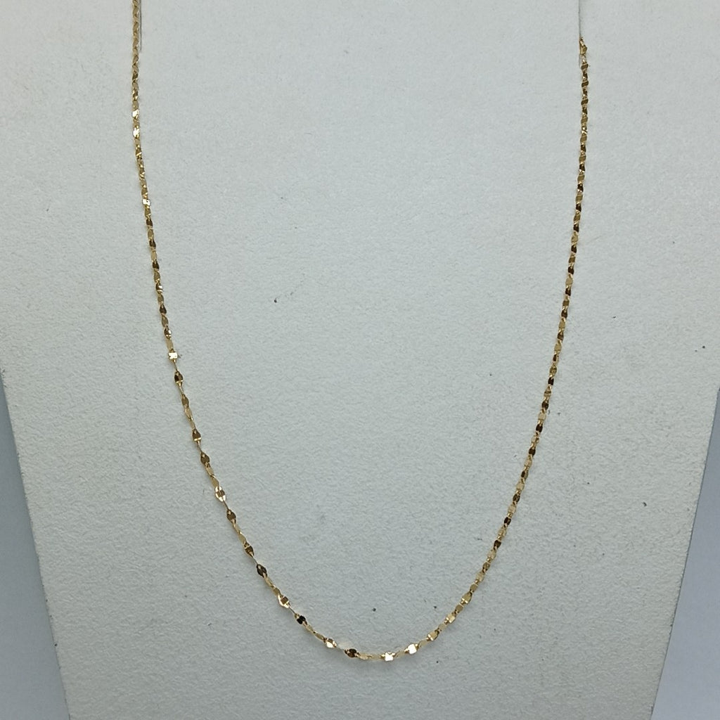 CADENA ORO 14 K 0,80 GRMS (SEMINUEVO)
