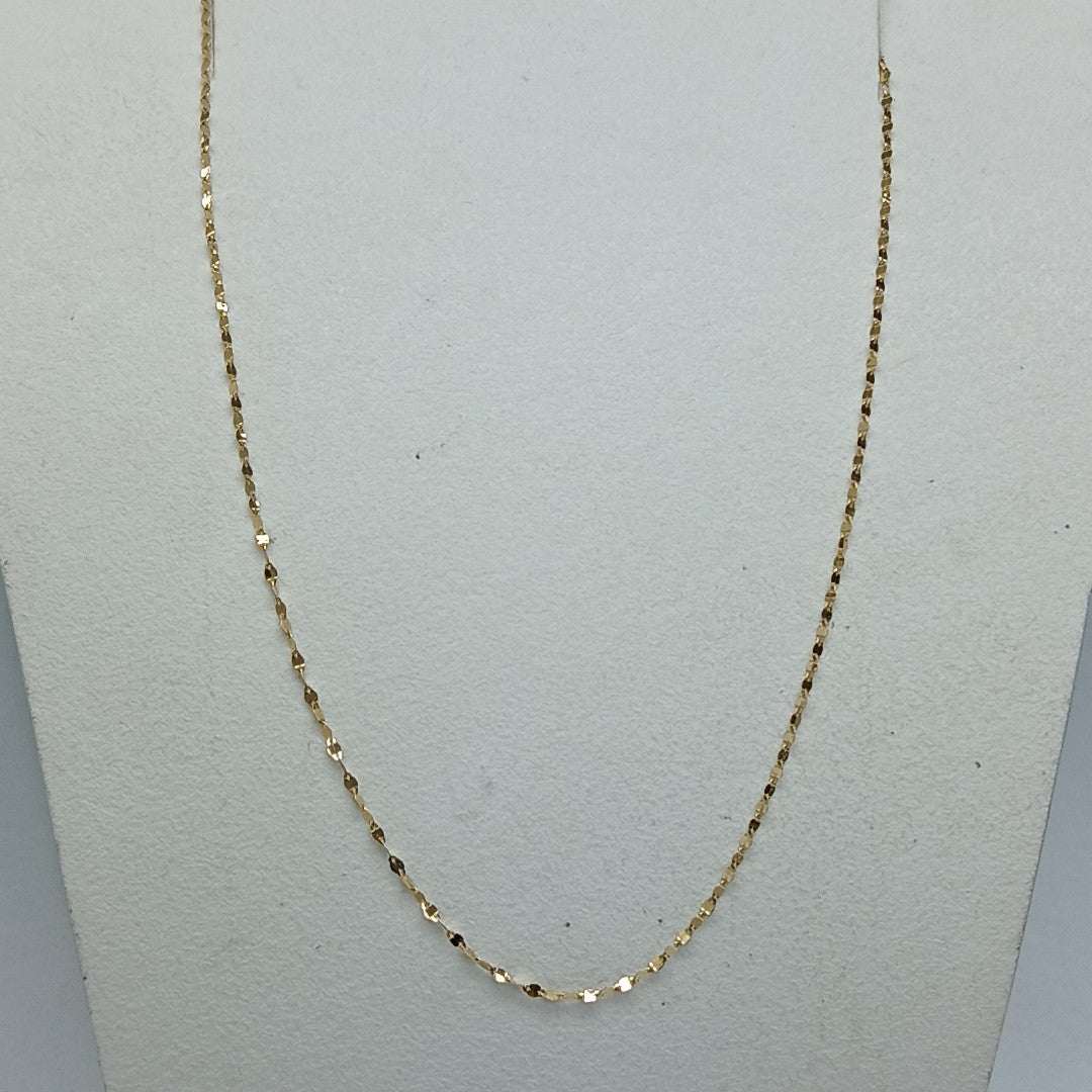 CADENA ORO 14 K 0,80 GRMS (SEMINUEVO)