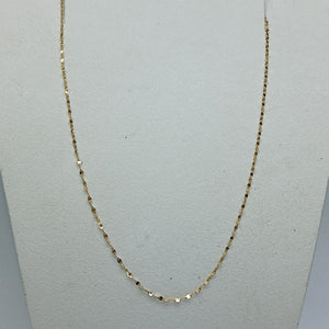 CADENA ORO 14 K 0,80 GRMS (SEMINUEVO)