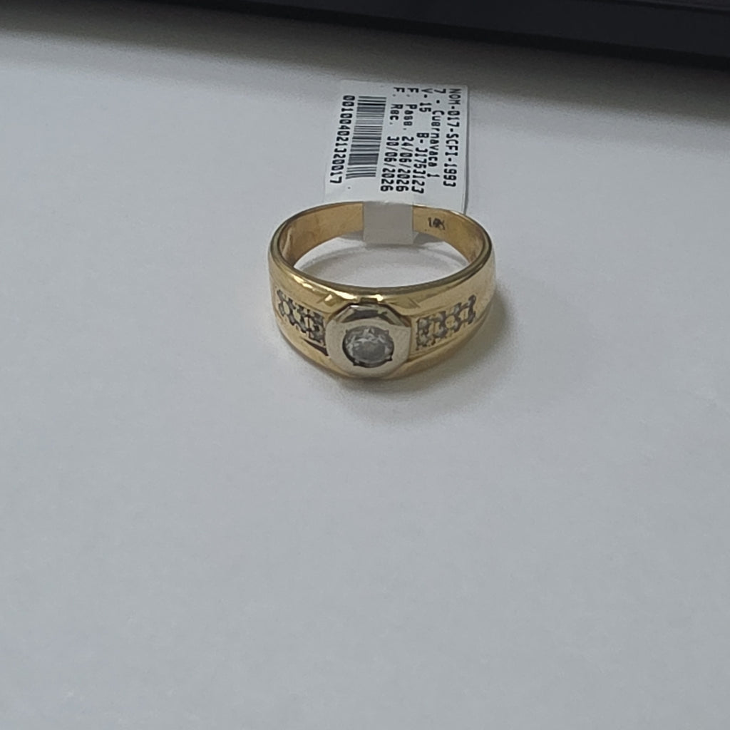 ANILLO ORO 14 K 6.1 GRMS (SEMINUEVO)