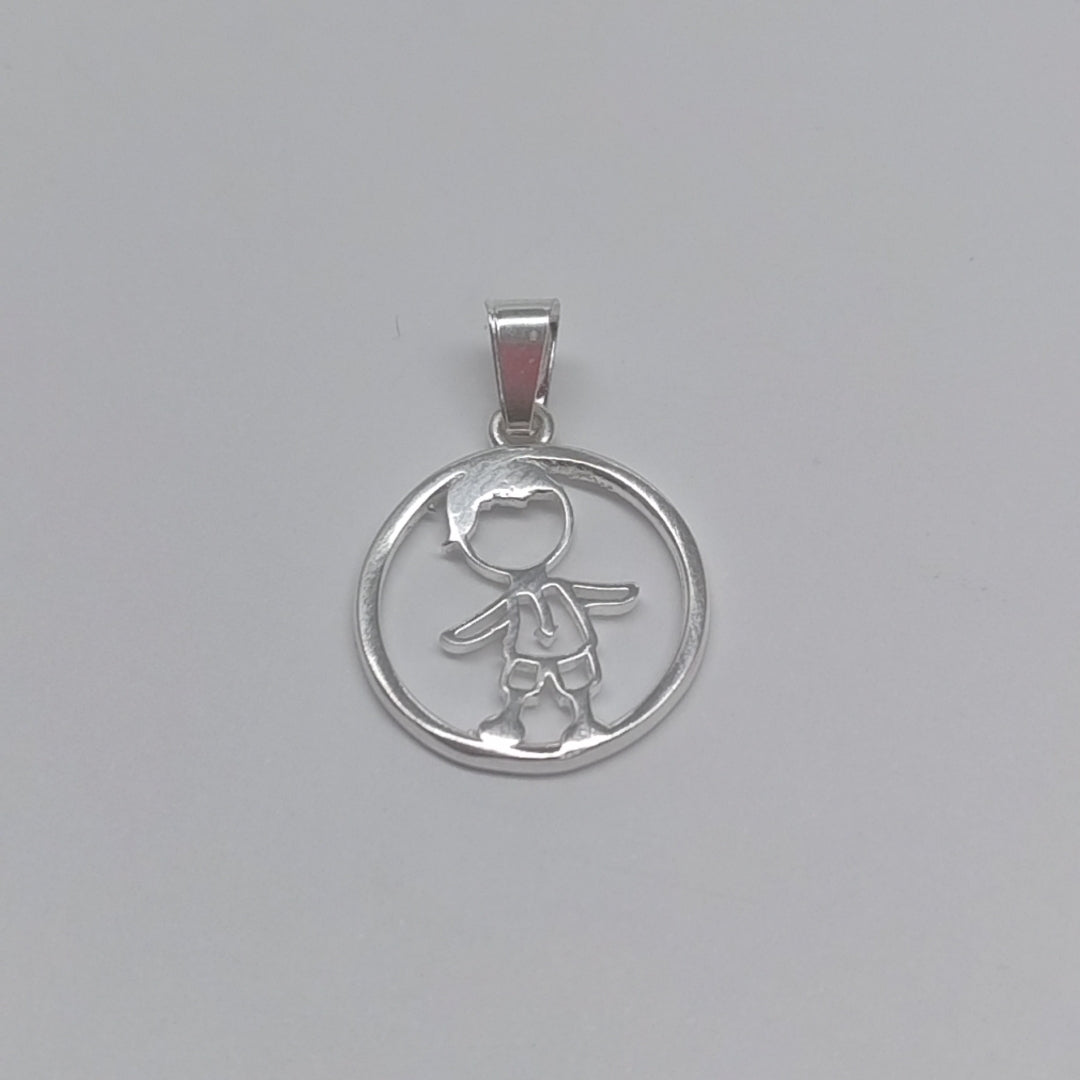DIJE NIÑO PLATA .925 1.9 GR (NUEVO)