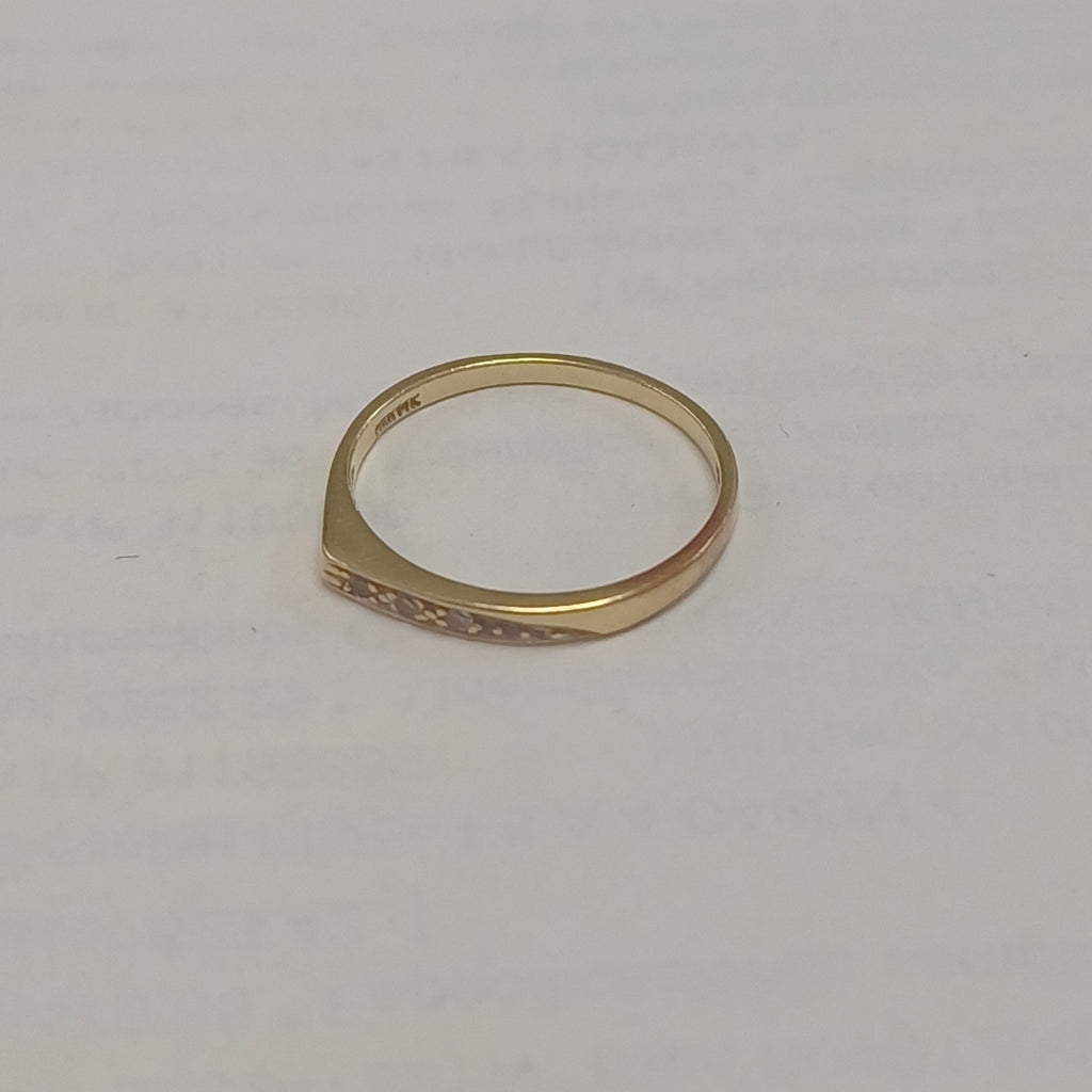 ANILLITO ORO 14 K 1.3 GRMS (SEMINUEVO)