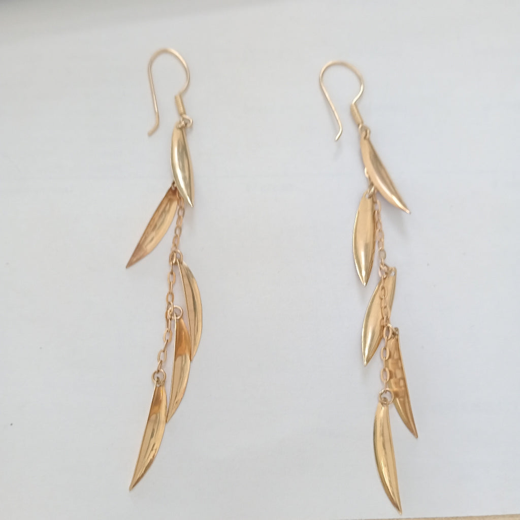 ARETES PAR ORO 10 K 4,50 GRMS (SEMINUEVO)