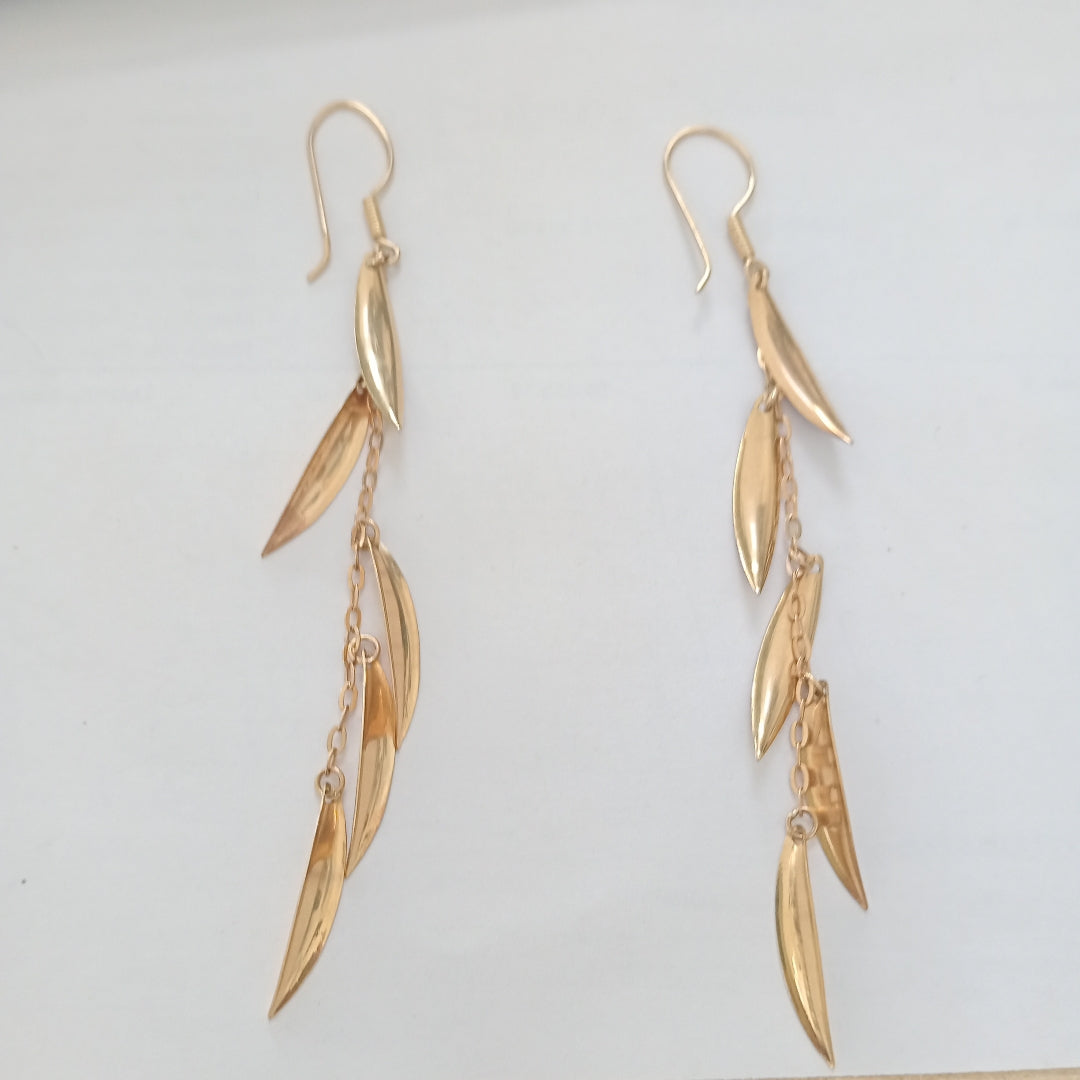 ARETES PAR ORO 10 K 4,50 GRMS (SEMINUEVO)