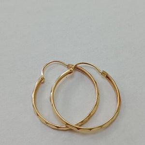 ARRACADAS PAR ORO 14 K 1,20 GRMS (SEMINUEVO)