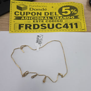CADENA ORO 14 K 4,80 GRMS (SEMINUEVO)