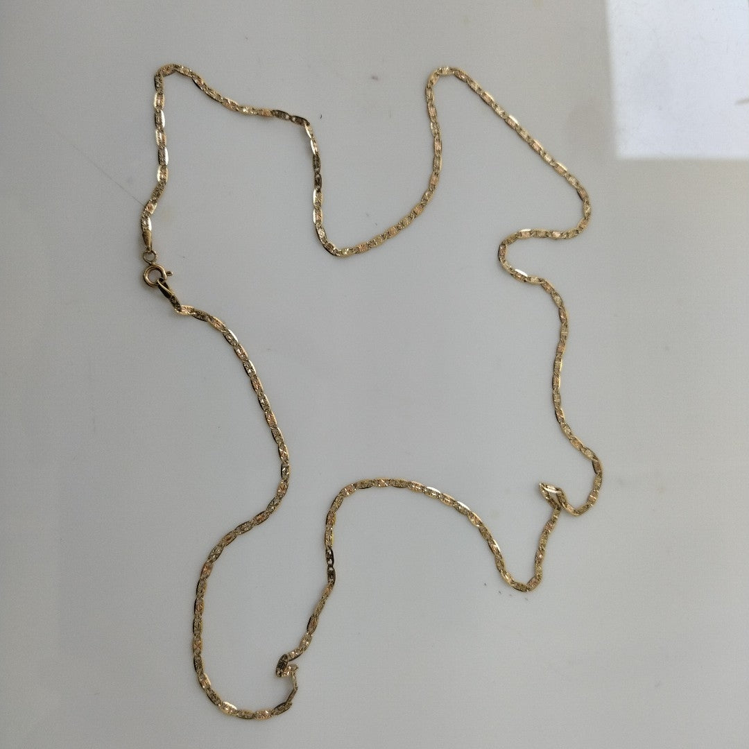 CADENA ORO 14 K 3.5 GRMS (SEMINUEVO)